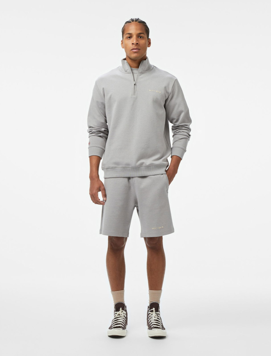 UNITED4 Comfort Erkek Gri Sweatshirt UNITED4 Comfort Erkek Gri Sweatshirt