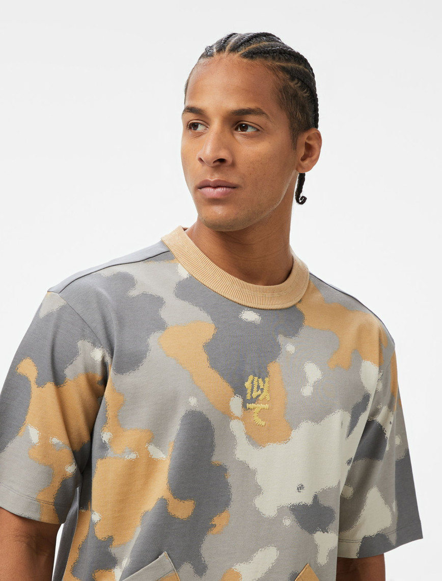 UNITED4 Comfort Erkek Renkli T-Shirt UNITED4 Comfort Erkek Renkli T-Shirt