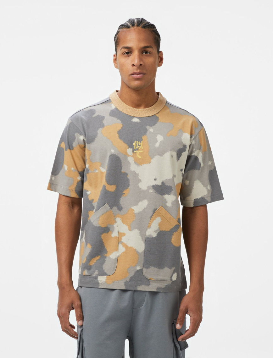 UNITED4 Comfort Erkek Renkli T-Shirt UNITED4 Comfort Erkek Renkli T-Shirt