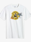 Converse X Tom & Jerry Unisex Beyaz T-Shirt Converse X Tom & Jerry Unisex Beyaz T-Shirt