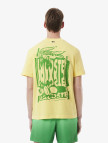 Lacoste Classic Fit Erkek Sarı T-Shirt