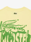 Lacoste Classic Fit Erkek Sarı T-Shirt