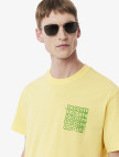 Lacoste Classic Fit Erkek Sarı T-Shirt