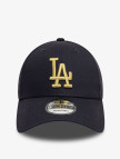 New Era Metallic LA Dodgers Unisex Siyah Şapka New Era Metallic LA Dodgers Unisex Siyah Şapka