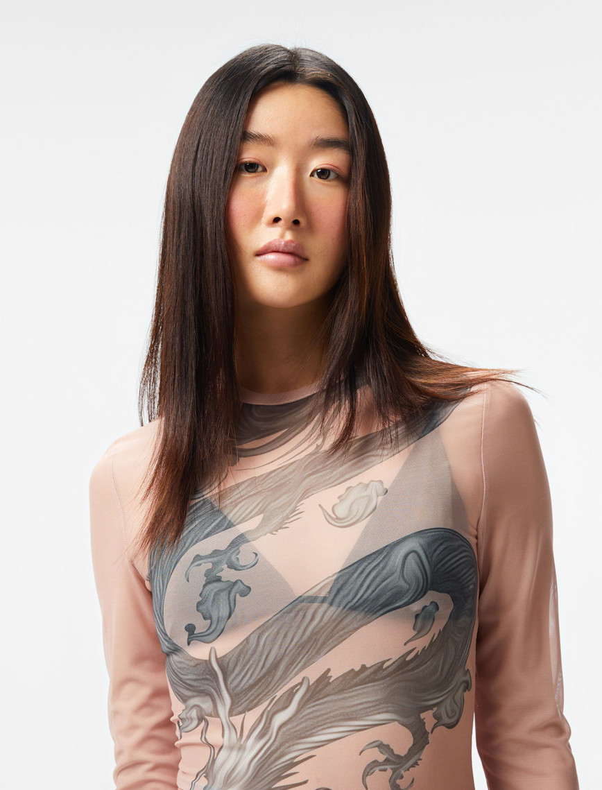 UNITED4 Kadın Pembe Bodysuit UNITED4 Kadın Pembe Bodysuit