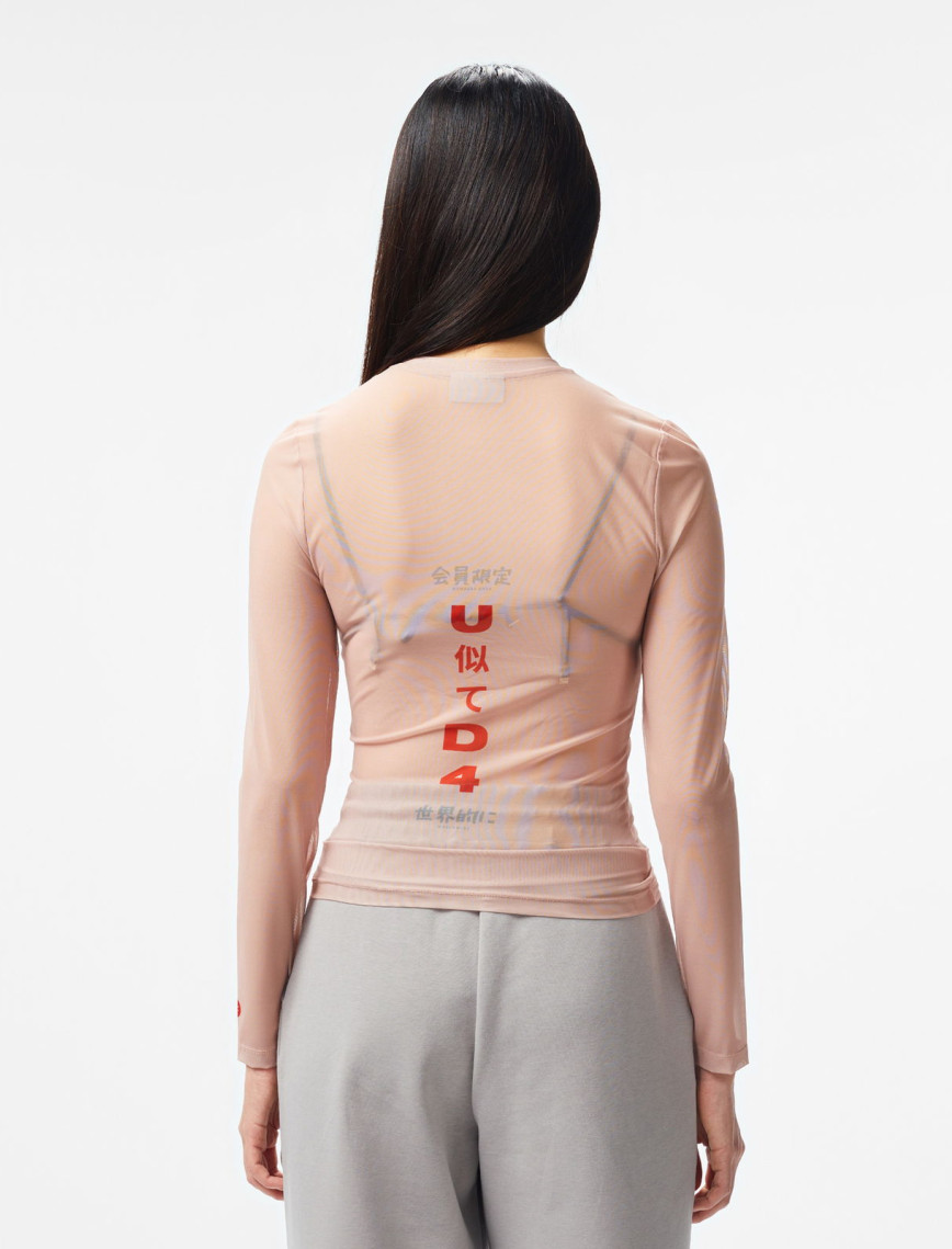 UNITED4 Kadın Pembe Bodysuit UNITED4 Kadın Pembe Bodysuit