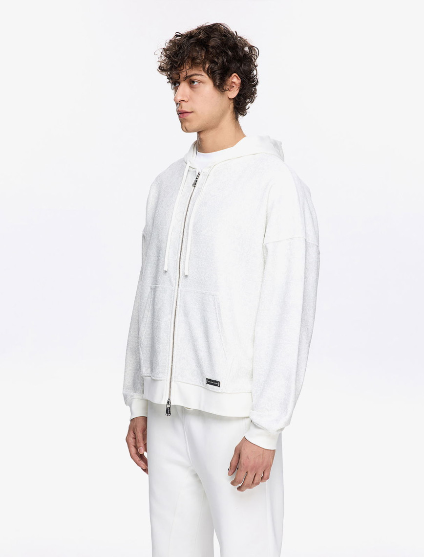 Les Benjamins Classic Erkek Beyaz Sweatshirt Les Benjamins Classic Erkek Beyaz Sweatshirt