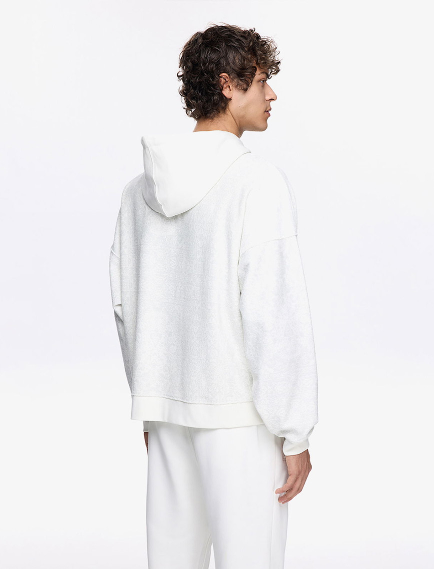 Les Benjamins Classic Erkek Beyaz Sweatshirt Les Benjamins Classic Erkek Beyaz Sweatshirt