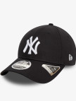 New Era New York Yankees MLB 9Forty Unisex Siyah Şapka New Era New York Yankees MLB 9Forty Unisex Siyah Şapka