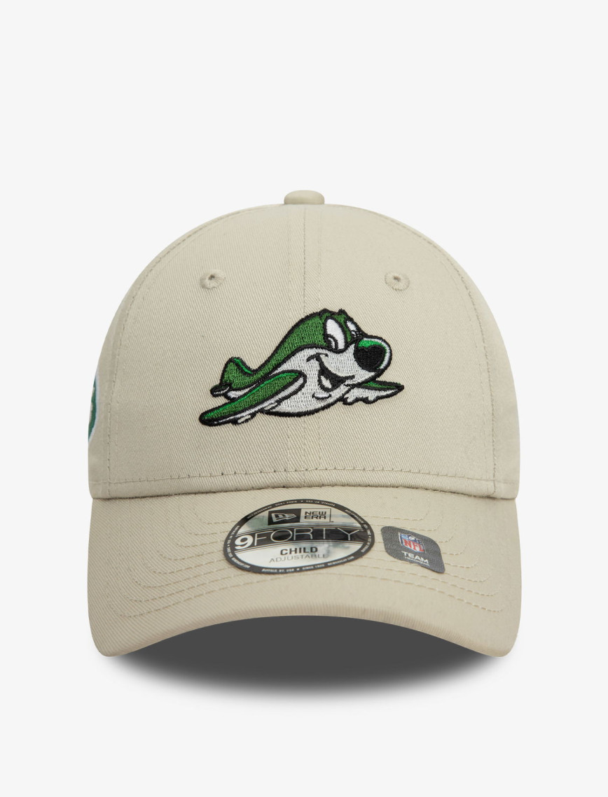 New Era New York Jets NFL Mascot 9Forty Çocuk Krem Şapka New Era New York Jets NFL Mascot 9Forty Çocuk Krem Şapka