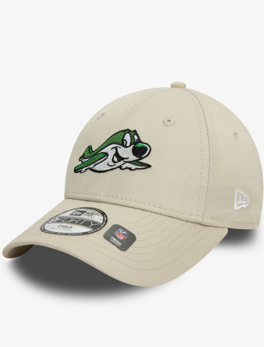 New Era New York Jets NFL Mascot 9Forty Çocuk Krem Şapka New Era New York Jets NFL Mascot 9Forty Çocuk Krem Şapka
