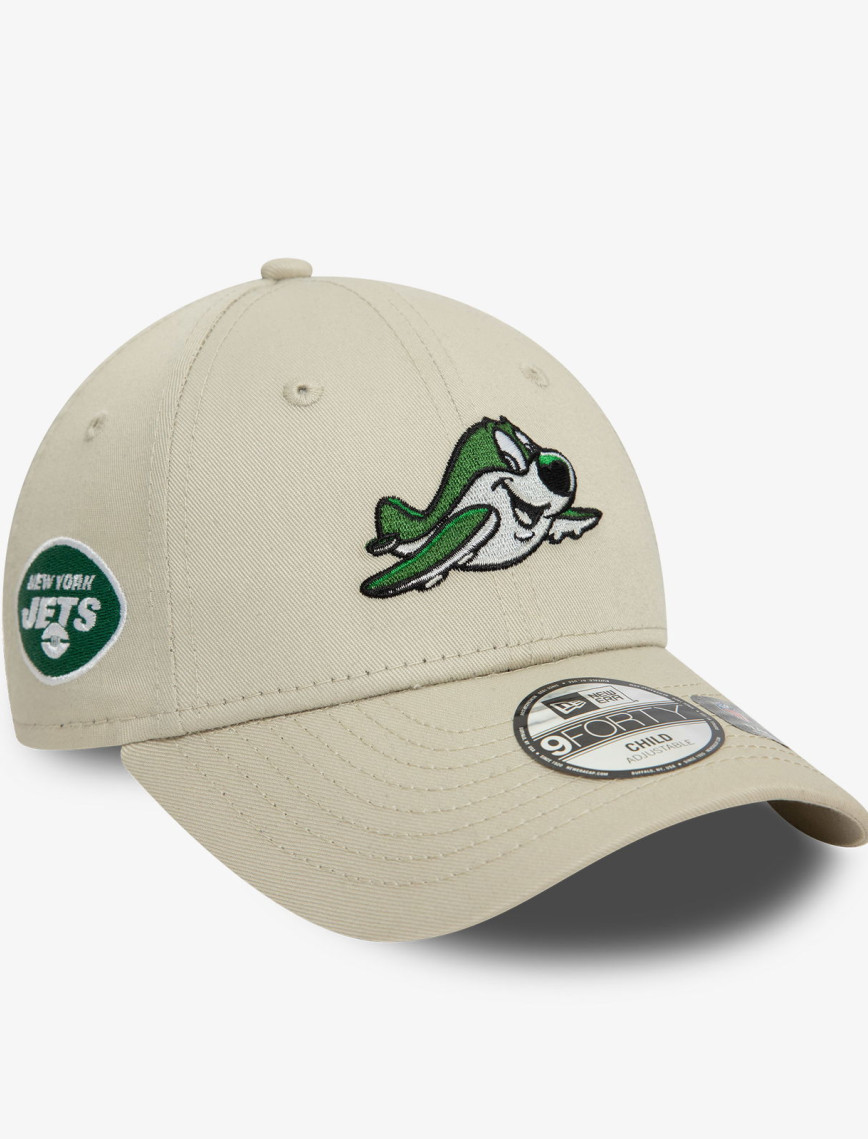 New Era New York Jets NFL Mascot 9Forty Çocuk Krem Şapka New Era New York Jets NFL Mascot 9Forty Çocuk Krem Şapka