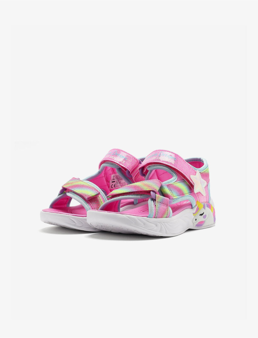 Skechers Unicorn Dream Çocuk Pembe Sandalet Skechers Unicorn Dream Çocuk Pembe Sandalet
