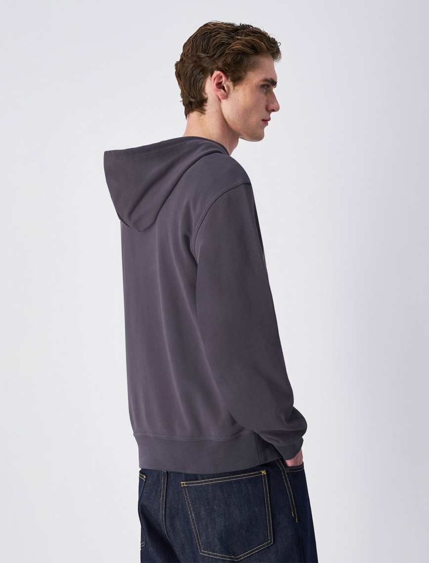 Champion Icons Hooded Erkek Gri Hoodie