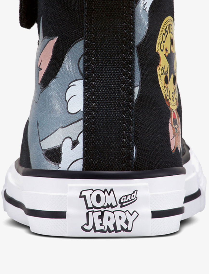 Converse X Tom & Jerry Chuck Taylor All Star Easy-On Çocuk Siyah Sneaker Converse X Tom & Jerry Chuck Taylor All Star Easy-On Çocuk Siyah Sneaker