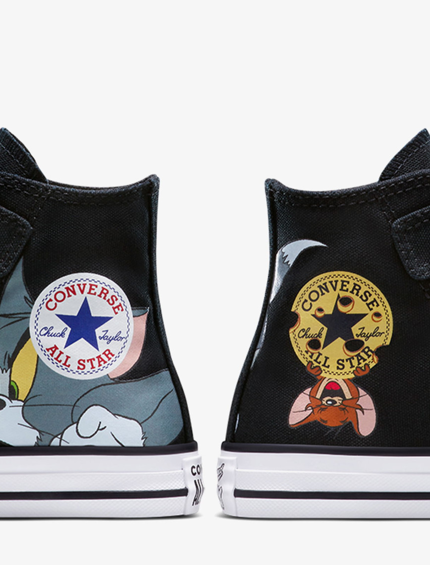 Converse X Tom & Jerry Chuck Taylor All Star Easy-On Çocuk Siyah Sneaker Converse X Tom & Jerry Chuck Taylor All Star Easy-On Çocuk Siyah Sneaker