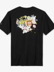 Converse X Tom & Jerry Unisex Siyah T-Shirt Converse X Tom & Jerry Unisex Siyah T-Shirt