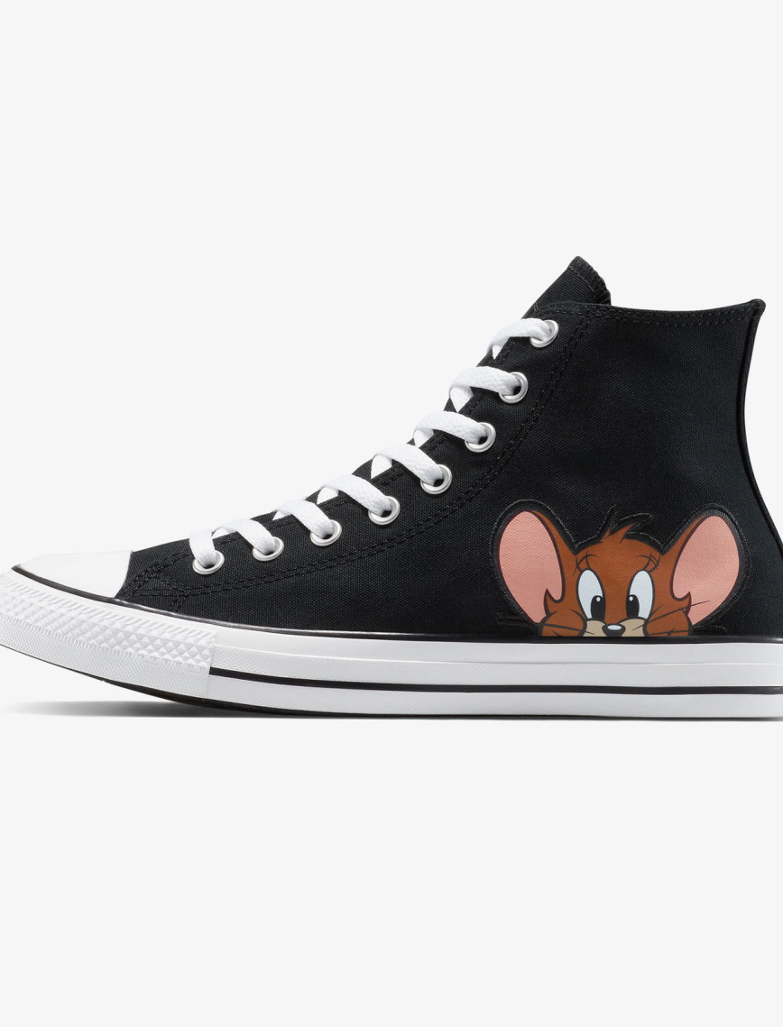 Converse x Tom & Jerry Chuck Taylor All Star Unisex Siyah Sneaker Converse x Tom & Jerry Chuck Taylor All Star Unisex Siyah Sneaker
