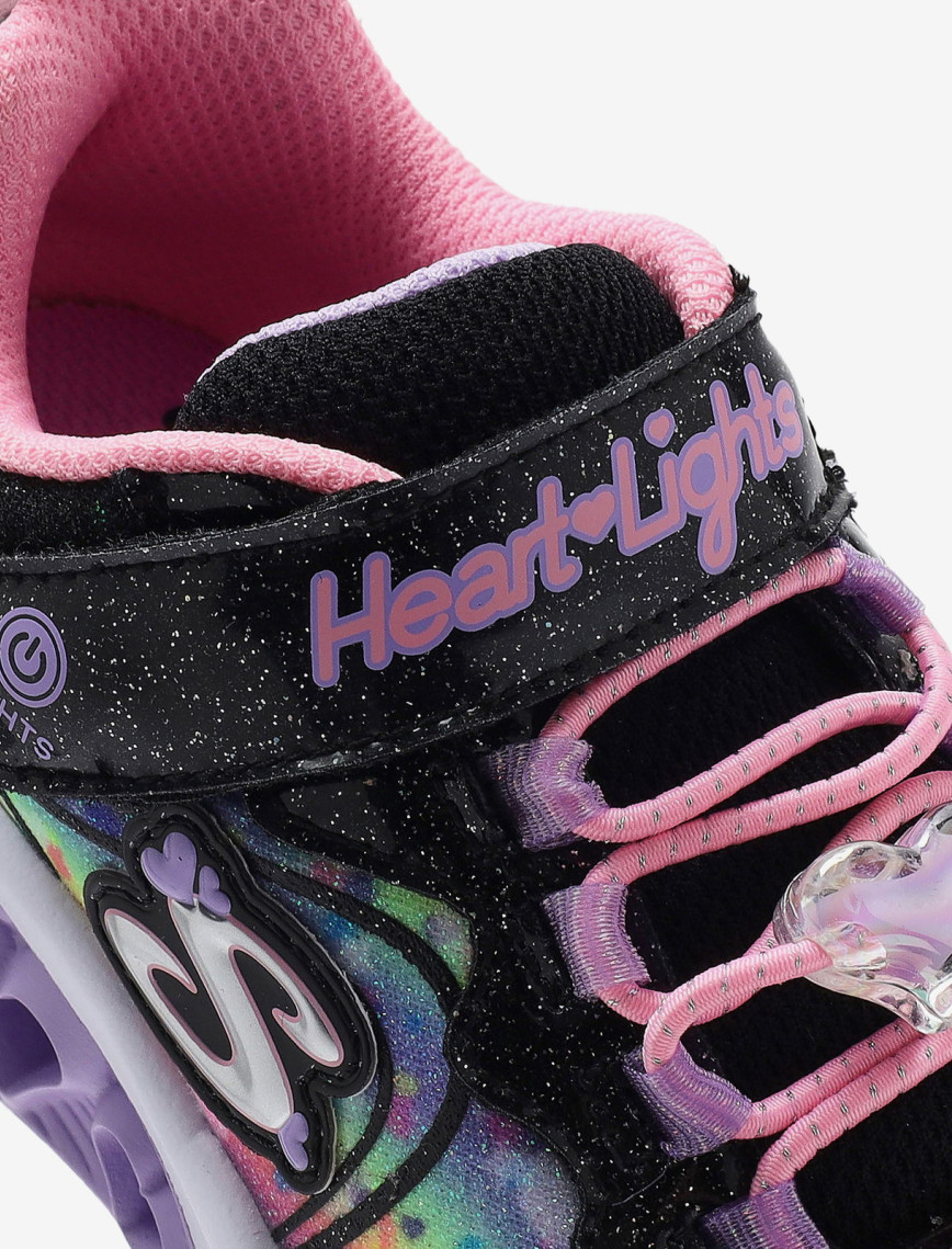 Skechers Flutter Heart Lights Groovy Swirl Kız Çocuk Siyah Işıklı Spor Ayakkabı Skechers Flutter Heart Lights Groovy Swirl Kız Çocuk Siyah Işıklı Spor Ayakkabı