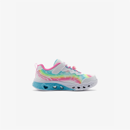 Skechers Flutter Heart Lights Groovy Swirl Çocuk Beyaz Işıklı Spor Ayakkabı Skechers Flutter Heart Lights Groovy Swirl Çocuk Beyaz Işıklı Spor Ayakkabı