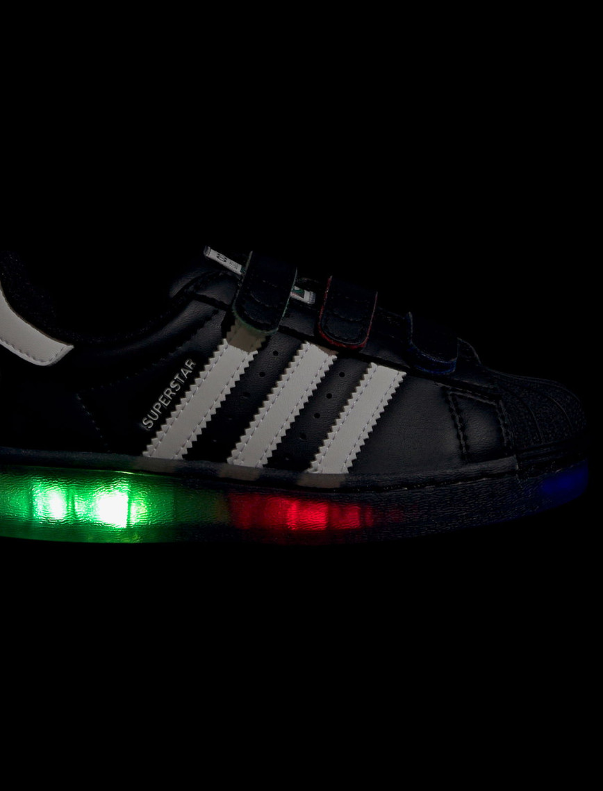 adidas Superstar Led Lights Cf Çocuk Işıklı Siyah Spor Ayakkabı adidas Superstar Led Lights Cf Çocuk Işıklı Siyah Spor Ayakkabı