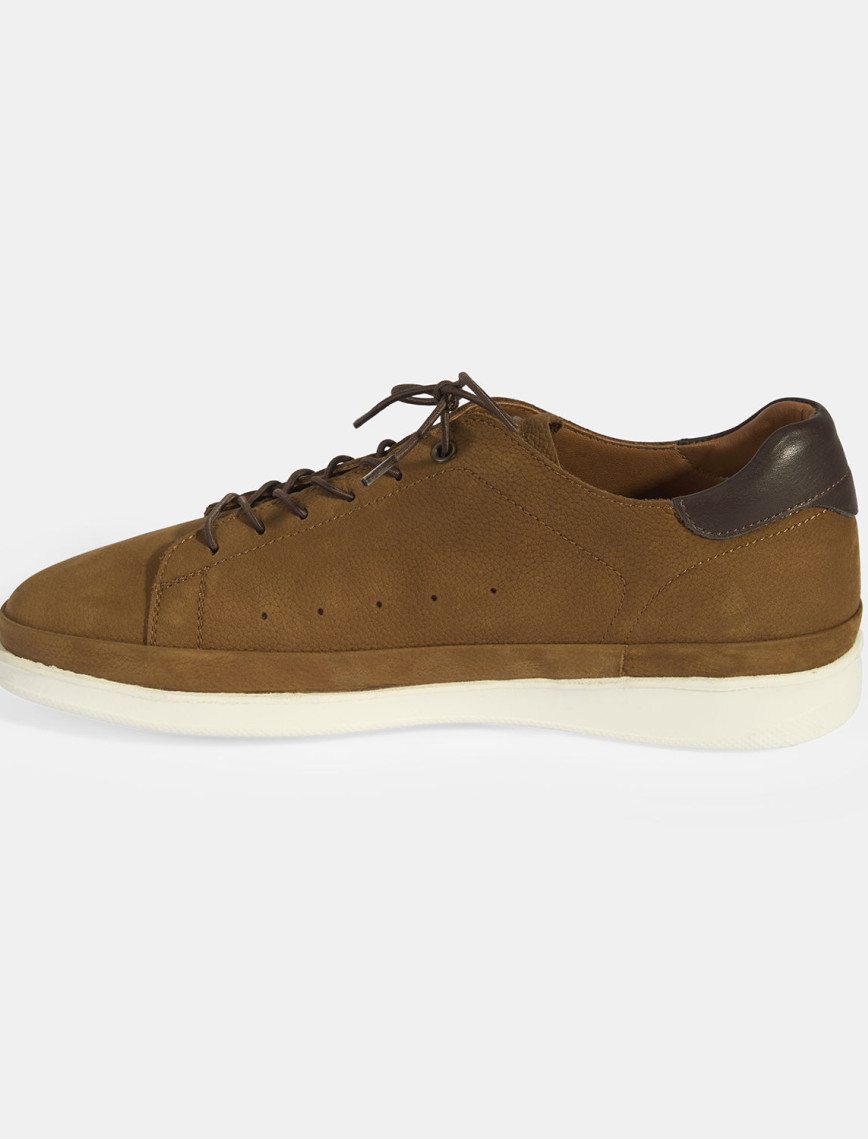 Erkek Taba Deri Bağcıklı Günlük Ayakkabı Erkek Taba Deri Bağcıklı Günlük Ayakkabı