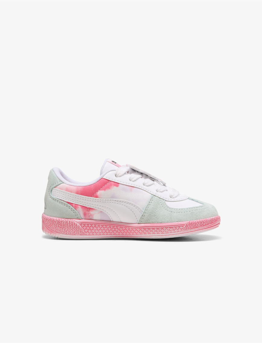 Puma Palermo Hello Kitty & Friends Çocuk Yeşil/Pembe/Beyaz Spor Ayakkabı Puma Palermo Hello Kitty & Friends Çocuk Yeşil/Pembe/Beyaz Spor Ayakkabı