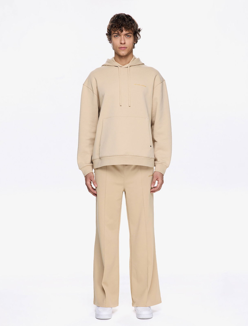 Les Benjamins Classic Erkek Bej Hoodie Les Benjamins Classic Erkek Bej Hoodie