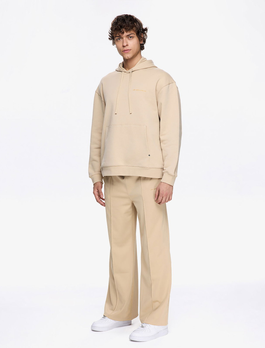 Les Benjamins Classic Erkek Bej Hoodie Les Benjamins Classic Erkek Bej Hoodie