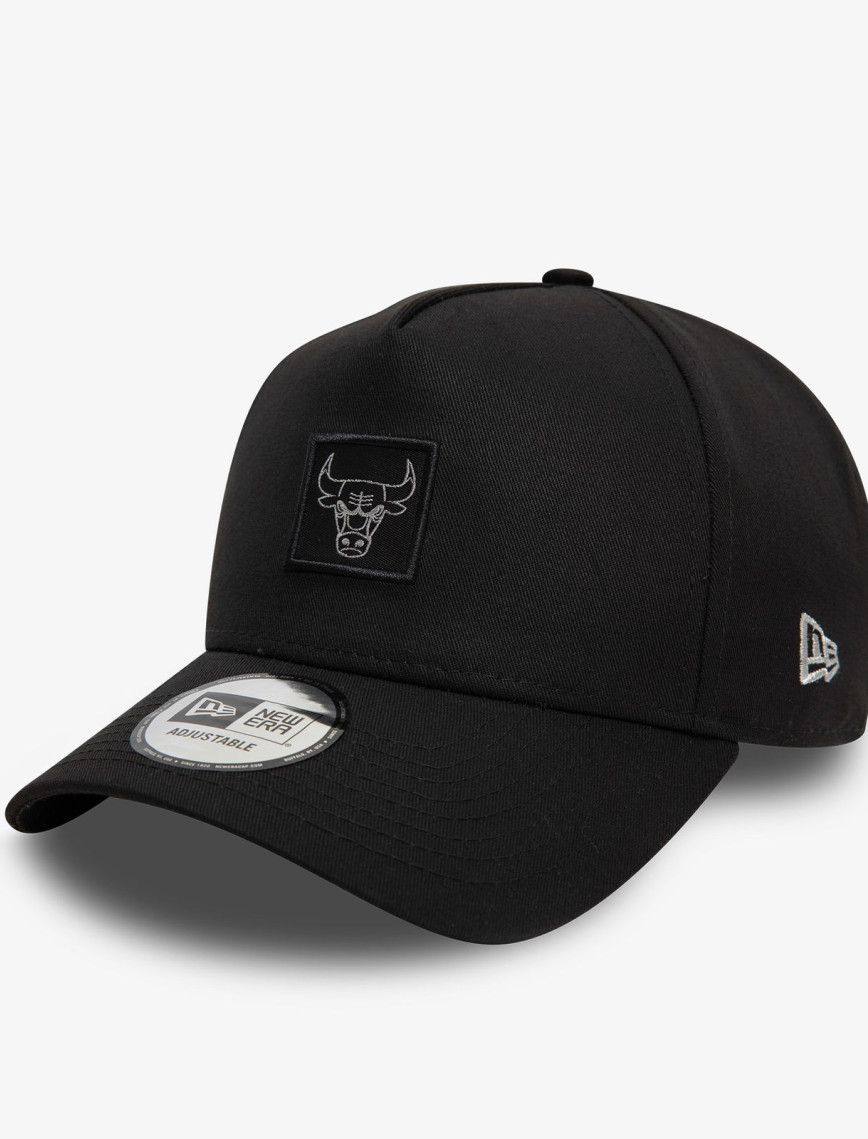 New Era Chicago Bulls Metallic Black 9Forty A-Frame Unisex Siyah Şapka New Era Chicago Bulls Metallic Black 9Forty A-Frame Unisex Siyah Şapka