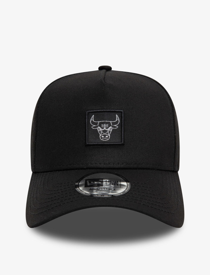 New Era Chicago Bulls Metallic Black 9Forty A-Frame Unisex Siyah Şapka New Era Chicago Bulls Metallic Black 9Forty A-Frame Unisex Siyah Şapka