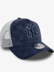 New Era Tonal Check 9Forty New York Yankees Unisex Lacivert Şapka New Era Tonal Check 9Forty New York Yankees Unisex Lacivert Şapka