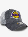 New Era Tonal Check 9Forty LA Lakers Unisex Gri Şapka New Era Tonal Check 9Forty LA Lakers Unisex Gri Şapka