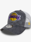 New Era Tonal Check 9Forty LA Lakers Unisex Gri Şapka New Era Tonal Check 9Forty LA Lakers Unisex Gri Şapka