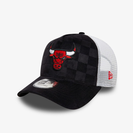 New Era Tonal Check 9Forty Chicago Bulls Unisex Siyah Şapka New Era Tonal Check 9Forty Chicago Bulls Unisex Siyah Şapka