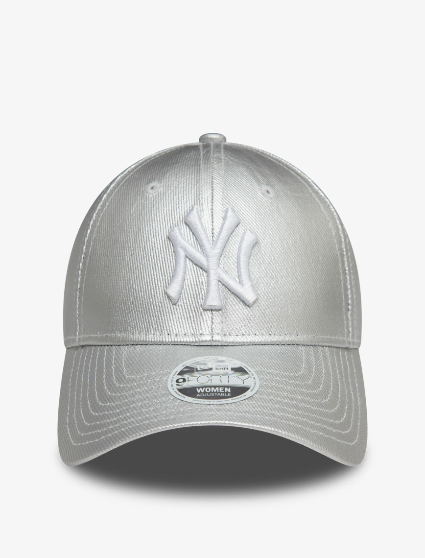 New Era New York Yankees Met Denim 9Forty Kadın Gri Şapka New Era New York Yankees Met Denim 9Forty Kadın Gri Şapka