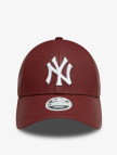 New Era New York Yankees 9Forty Kadın Deri Bordo Şapka New Era New York Yankees 9Forty Kadın Deri Bordo Şapka