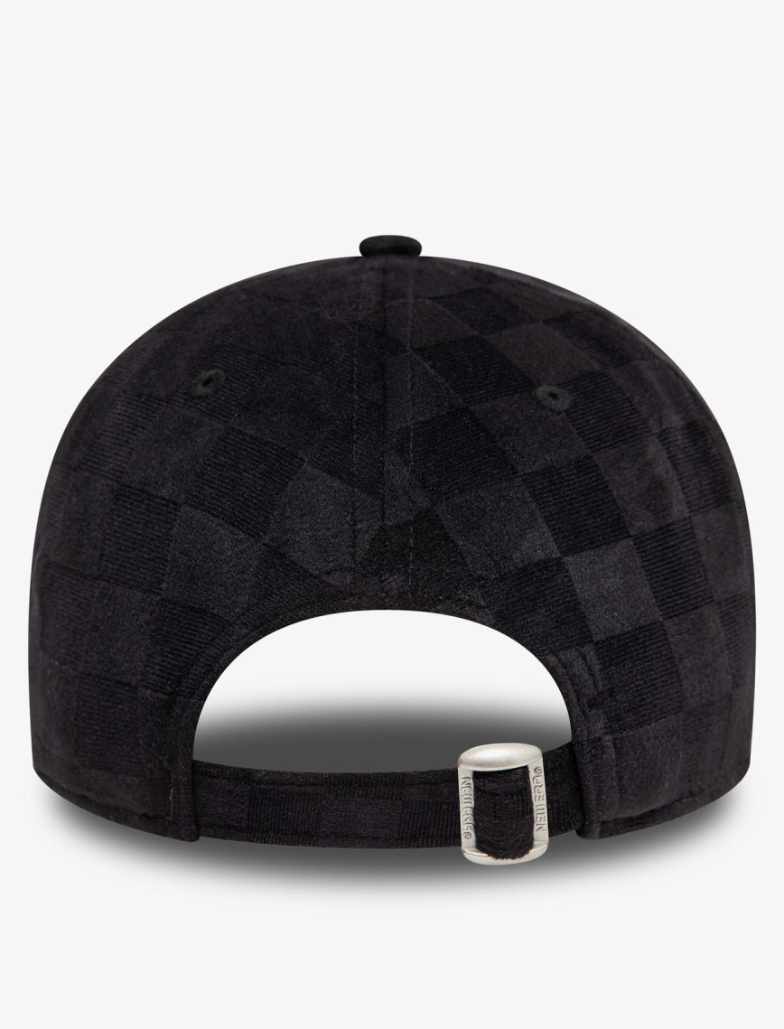 New Era Tonal Check 9Forty New York Yankees Unisex Siyah Şapka New Era Tonal Check 9Forty New York Yankees Unisex Siyah Şapka