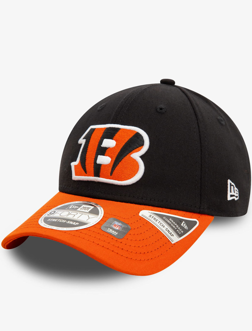New Era Cincinnati Bengals NFL 9Forty Unisex Siyah/Turuncu Şapka New Era Cincinnati Bengals NFL 9Forty Unisex Siyah/Turuncu Şapka