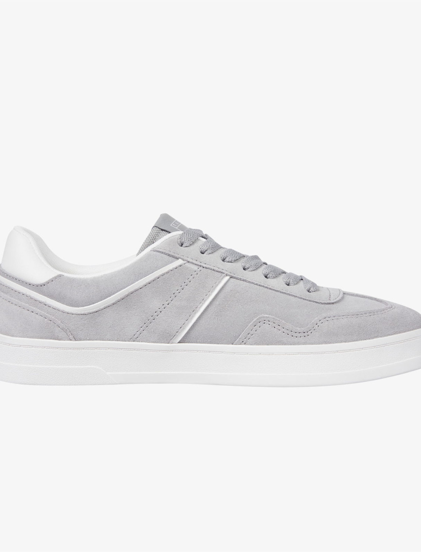 Tommy Jeans Greenwich Erkek Gri Süet Spor Ayakkabı Tommy Jeans Greenwich Erkek Gri Süet Spor Ayakkabı