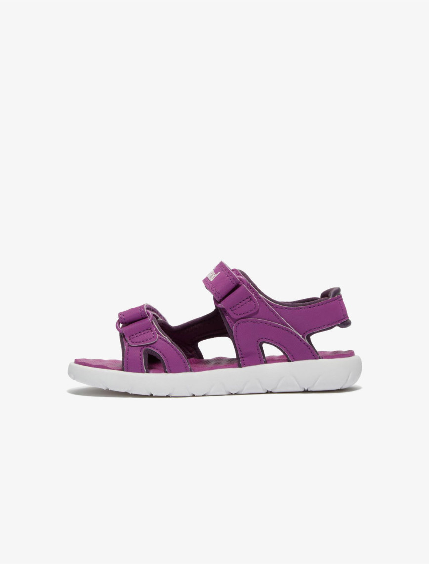 Timberland Perkins Row Backstrap Bebek Mor Sandalet