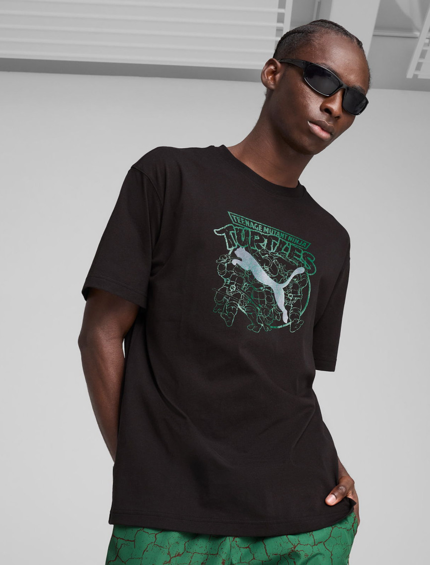 Puma X Tmnt Graphic Erkek Mor T-Shirt Puma X Tmnt Graphic Erkek Mor T-Shirt
