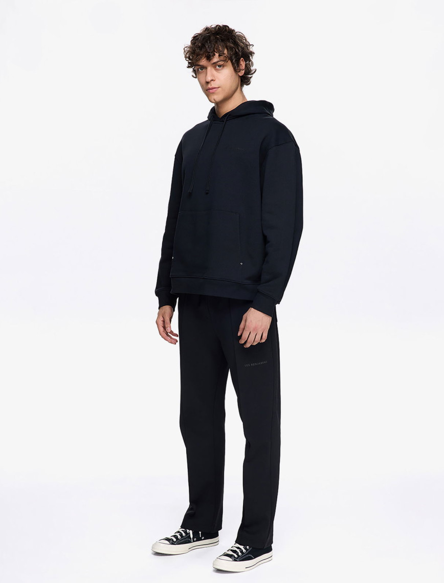 Les Benjamins Classic Erkek Siyah Hoodie Les Benjamins Classic Erkek Siyah Hoodie