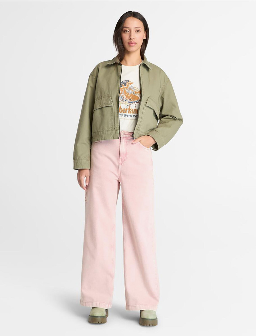 Timberland Stafford Bomber Kadın Yeşil Ceket Timberland Stafford Bomber Kadın Yeşil Ceket