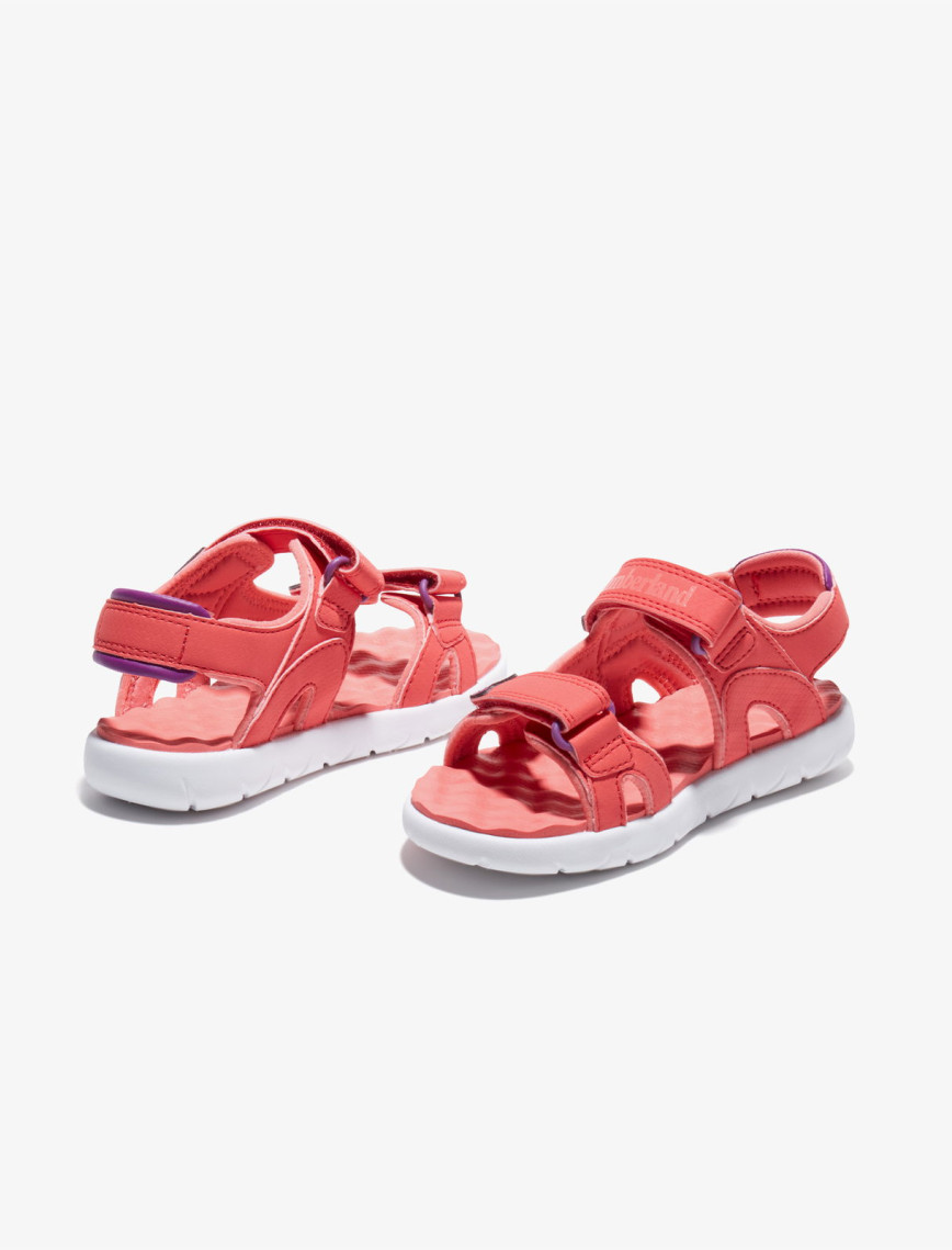 Timberland Perkins Row Backstrap Çocuk Kırmızı Sandalet