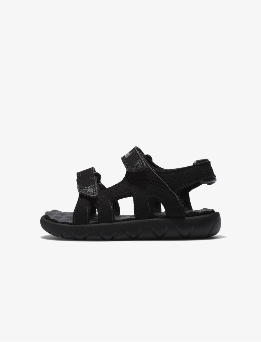 Timberland Perkins Row Backstrap Bebek Siyah Sandalet
