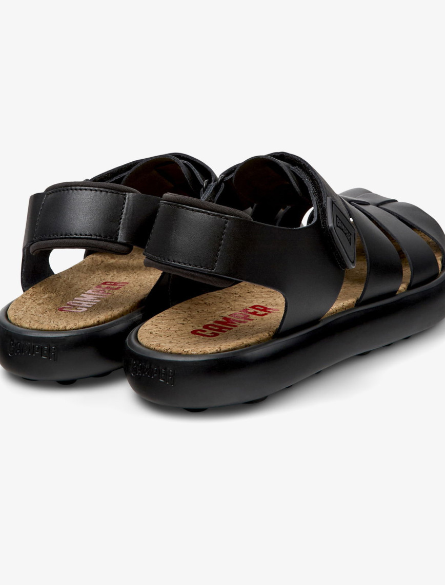 Camper Pelotas Flota Sandal Erkek Siyah Sandalet Camper Pelotas Flota Sandal Erkek Siyah Sandalet
