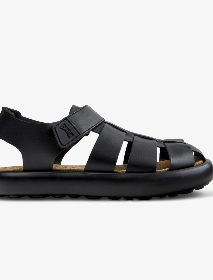 Camper Pelotas Flota Sandal Erkek Siyah Sandalet Camper Pelotas Flota Sandal Erkek Siyah Sandalet