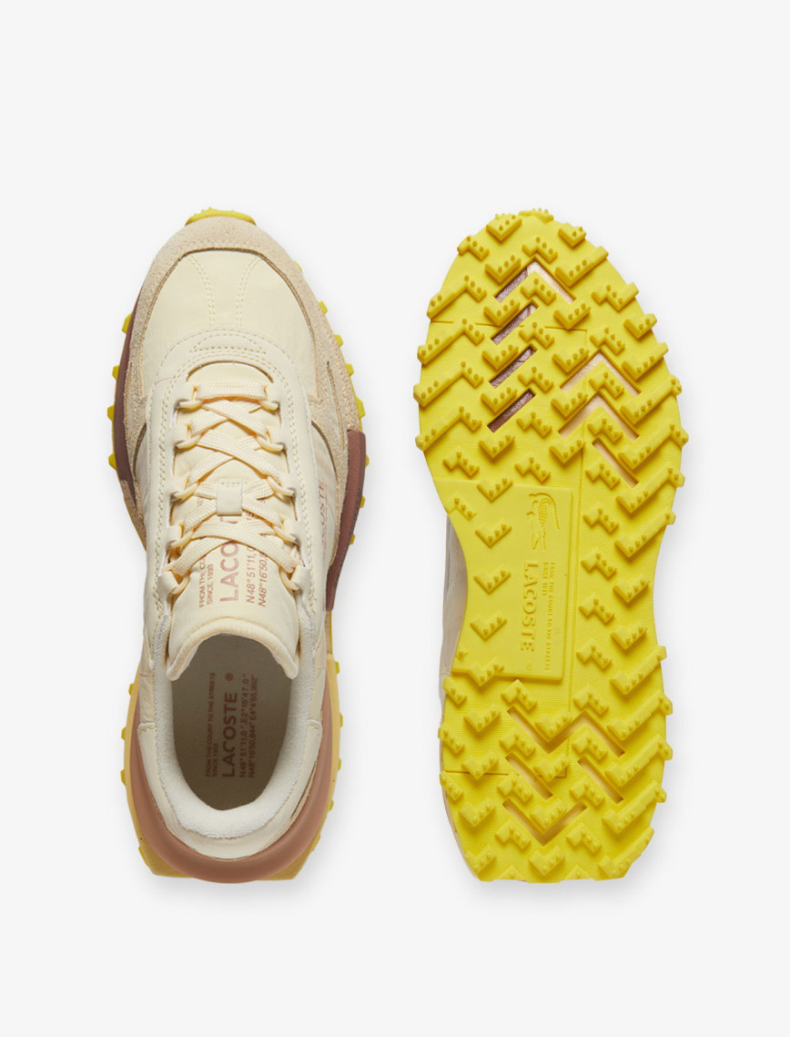 Lacoste Elite Active Erkek Bej Sneaker Lacoste Elite Active Erkek Bej Sneaker