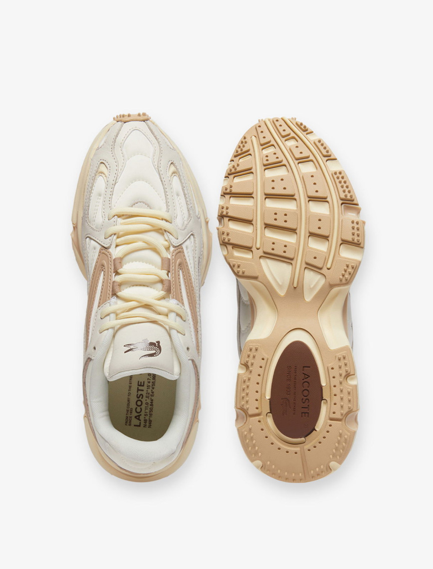 Lacoste L003 2K24 Erkek Krem Sneaker Lacoste L003 2K24 Erkek Krem Sneaker
